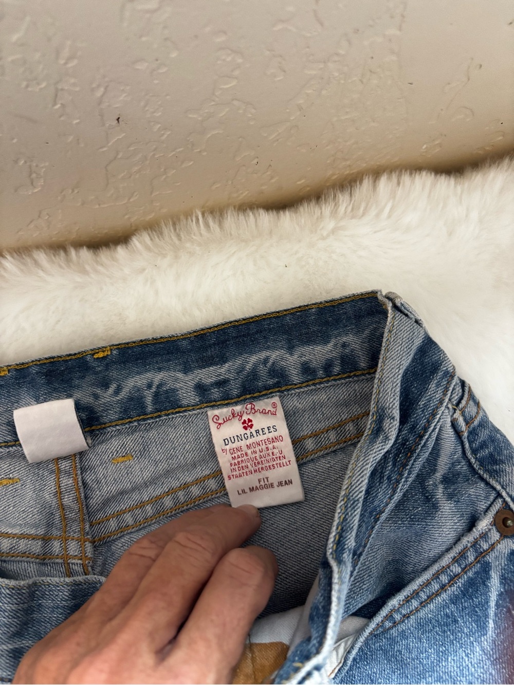 Lucky Brand Light Wash Denim Overalls